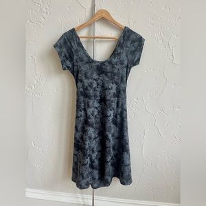 Pact Organic Cotton Fit & Flare Short Sleeve Mini Dress